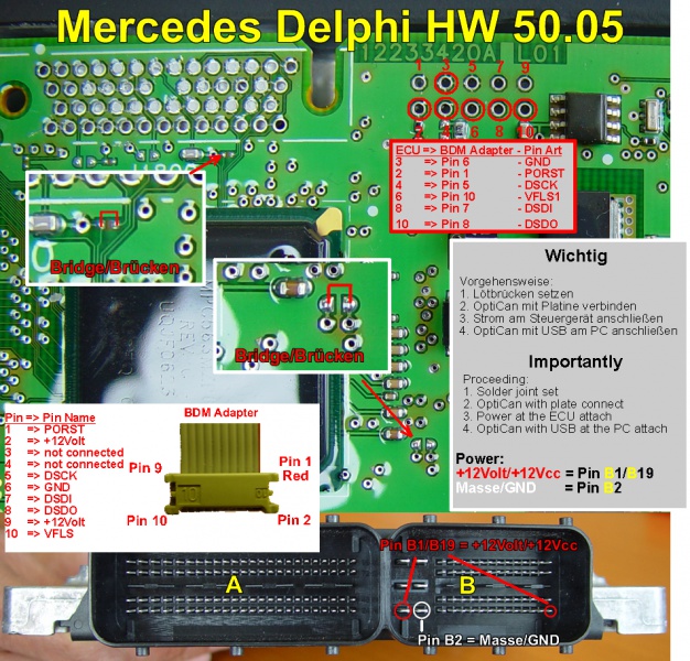 Delphi 50.06 pinout diagram 2